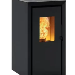 Poêle à granulés Bassano 5 – Noir – 4,2kW INVICTA