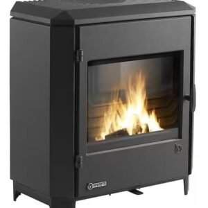Poêle à bois fonte Carolo gris 8kW INVICTA