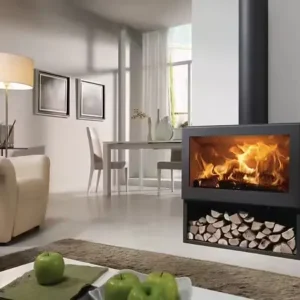 Poêle à bois fonte AVE – Anthracite – 7,2kW – 220m³ PANADERO