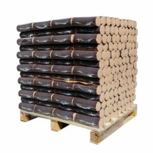 BOIS DENSIFIÉ – PALETTE DE 96 PACKS DE 5 BÛCHES