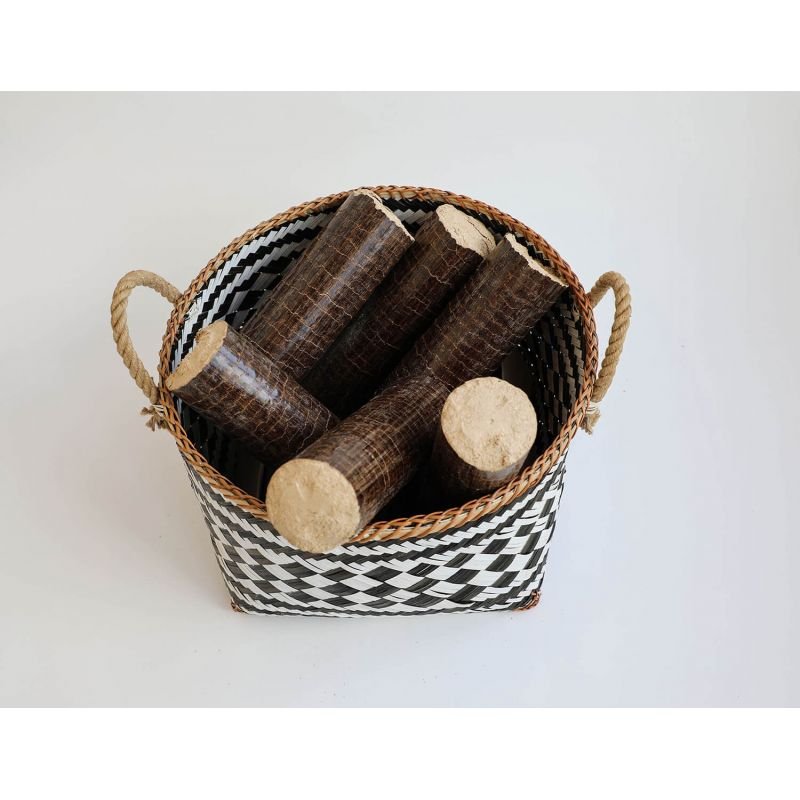 BOIS DENSIFIÉ – QUALITÉ PREMIUM – PALETTE DE 80 CARTONS DE 6 BÛCHES – Image 3