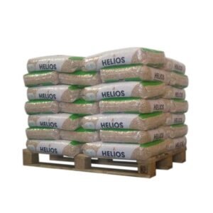 Pellet HELIOS – 1/2 Palette de 35 Sacs de 15KG