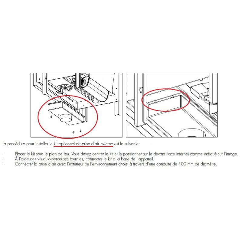 Cheminée à bois ventilé raccordable – BRONPI Lisboa 12 kW – Image 7